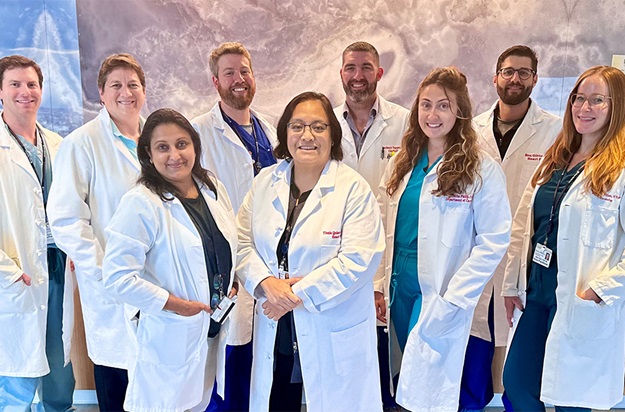 group of doctors smiling
